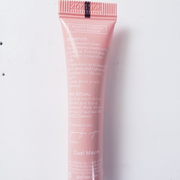 💚2/$20 Purlisse Beauty Blush Glow BB Cheek Color Cool Mauve - Picture 11 of 12